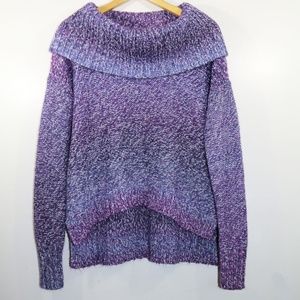 AMERICAN EAGLE Ombre Cowl Neck Sweater